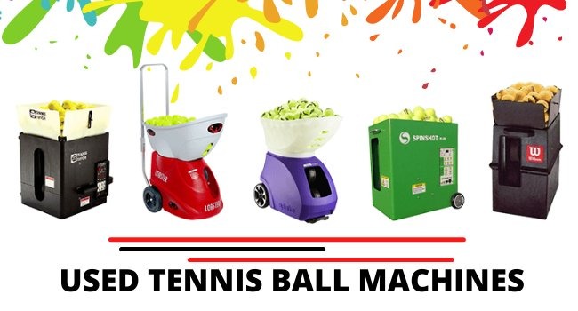 used tennis ball machines