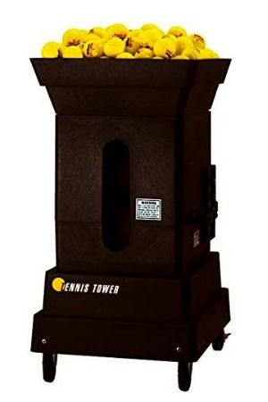 Sports Tutor Tennis Tower:  Battery Operated Machine