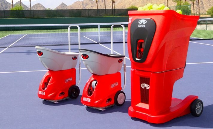 used lobster tennis ball machines