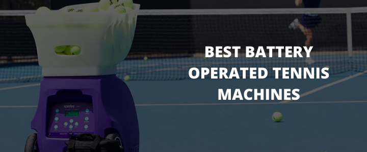 best battery operated tennis ball machine
