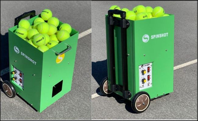 Spinshot Lite tennis training machine